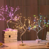 Mini LED Night Light Copper Wire Garland Lamp