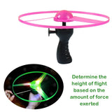  Funny Spinning Luminous  LED UFO Flyer