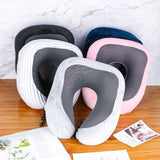 Soft U Shaped Travel Pillow Memory Foam Neck Support