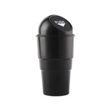 Car Garbage Can Bin with Lid, Leakproof Vehicle Automotive Cup Holder Car Trash Can, Small Trash Bin for Automotive Accessories