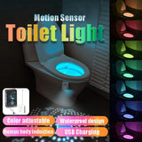 108 Colors Toilet Motion Sensor Smart LED Light 