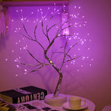 Mini LED Night Light Copper Wire Garland Lamp