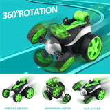 360 Degree Rotation  Remote Control RC Stunt Car 