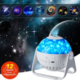 360 Degree Planetarium Star Galaxy Night Light Projector 