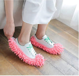 Household Cleaning Tools Floor Cleaning Dedusting Lazy Shoe Cover Mop Slippers Microfiber Chenille Shoe Covers