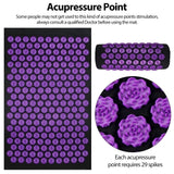 Yoga Body Massage Relaxation Acupressure Mat