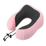 Soft U Shaped Travel Pillow Memory Foam Neck Support